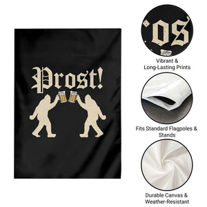Funny Oktoberfest Bigfoot Prost Garden Flag German Sasquatch Beer Mug TS11 Print Your Wear