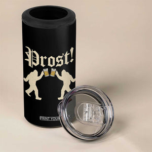 Funny Oktoberfest Bigfoot Prost 4 in 1 Can Cooler Tumbler German Sasquatch Beer Mug TS11 Print Your Wear
