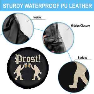 Funny Oktoberfest Bigfoot Prost Spare Tire Cover German Sasquatch Beer Mug TS11 Print Your Wear