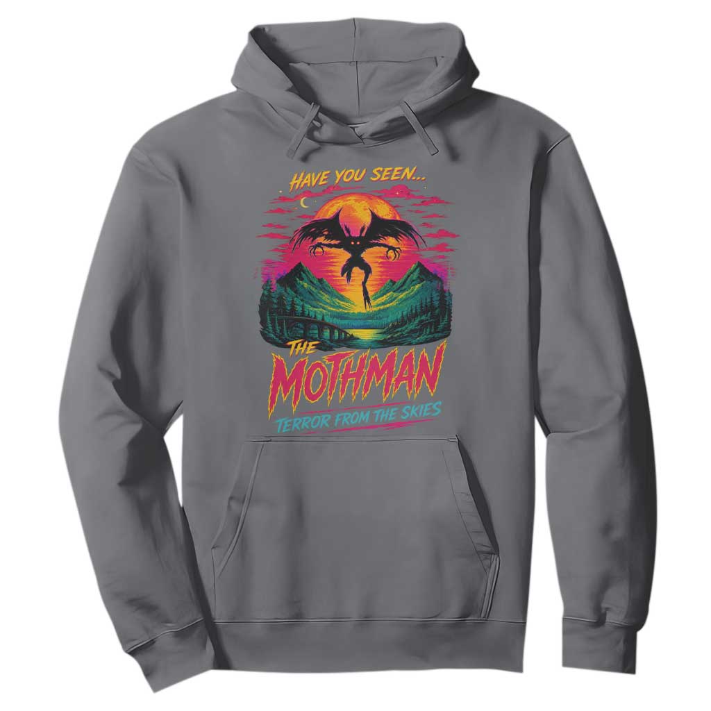 Funny Mothman Hoodie Have You Seen The Mothman Terror From The Skies Cryptid Legends TS11 Charcoal Print Your Wear