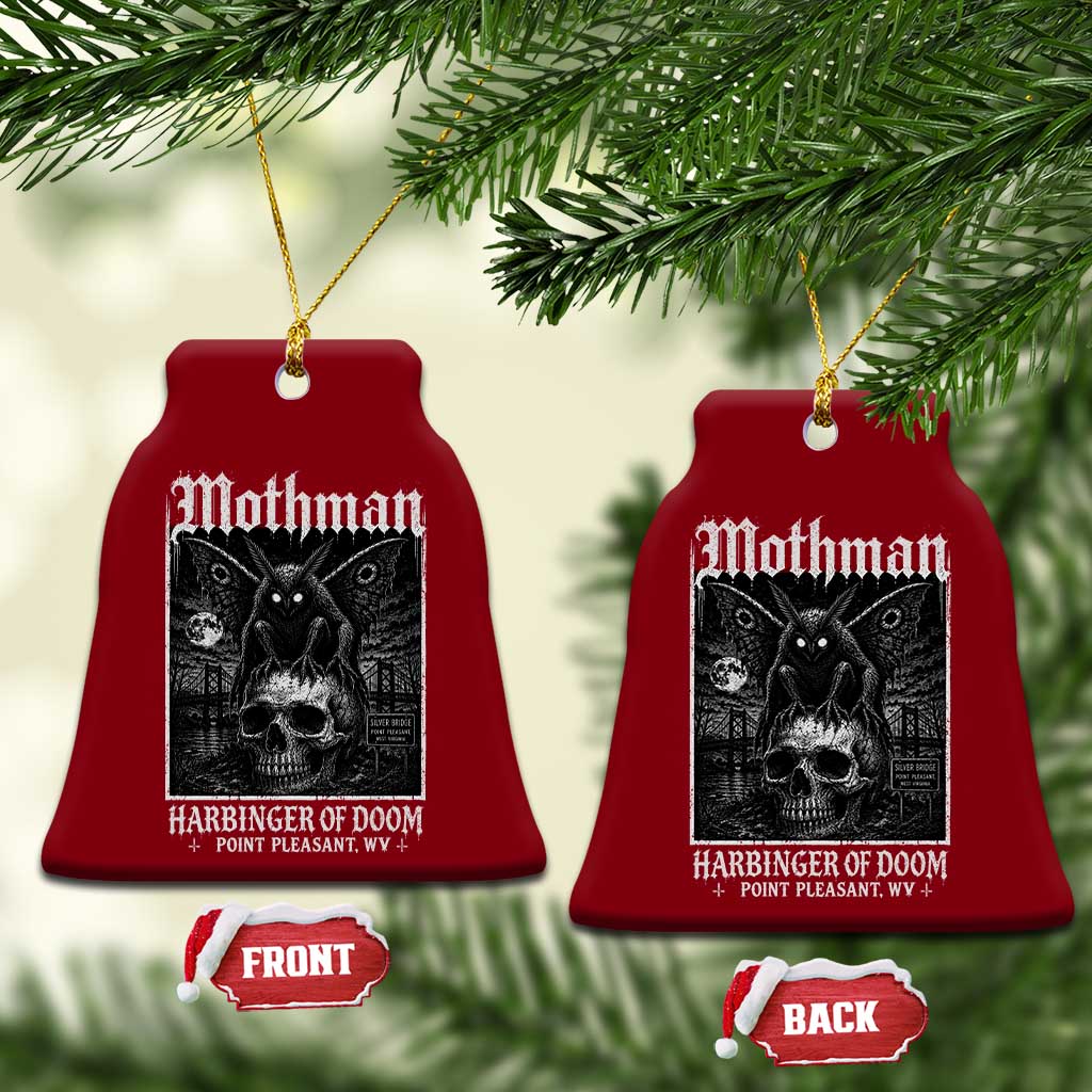 Mothman Harbinger of Doom Point Pleasant WV Ceramic Ornament Gothic Horror Cryptid Creature TS11 Print Your Wear