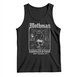 Mothman Harbinger of Doom Point Pleasant WV Tank Top Gothic Horror Cryptid Creature TS11 Black Print Your Wear