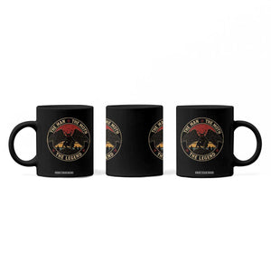 Funny Mothman The Man The Moth The Legend Coffee Mug Retro Folklore Creepy Cryptid