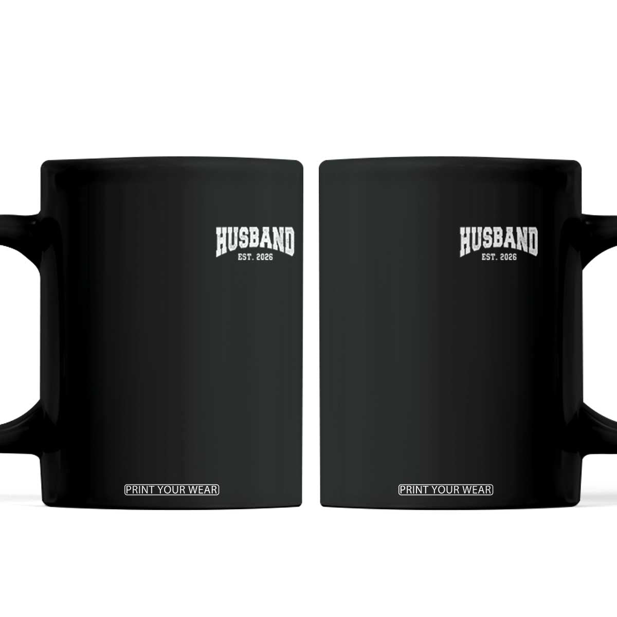 Husband Est 2026 Coffee Mug Just Married Couple Matching Wedding Honeymoon
