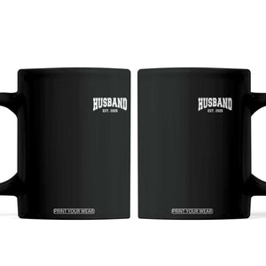 Husband Est 2026 Coffee Mug Just Married Couple Matching Wedding Honeymoon