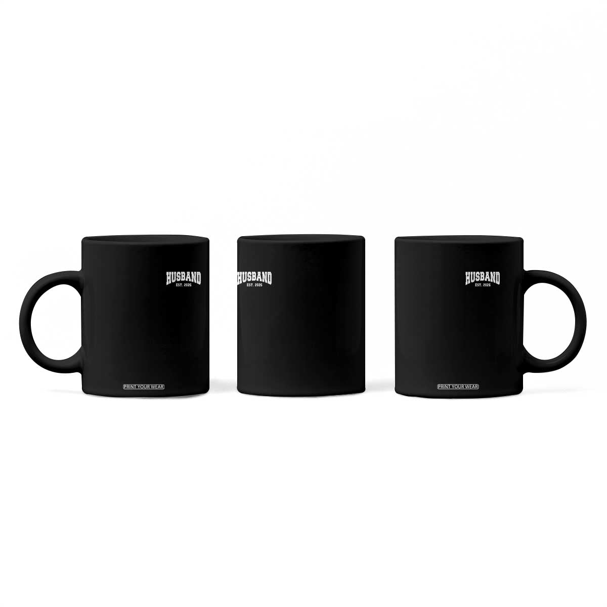 Husband Est 2026 Coffee Mug Just Married Couple Matching Wedding Honeymoon