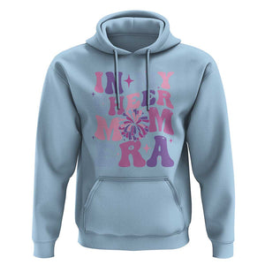 Funny Football Mom Hoodie In My Cheer Mom Era Cheerleader Pompom TS11 Light Blue Print Your Wear