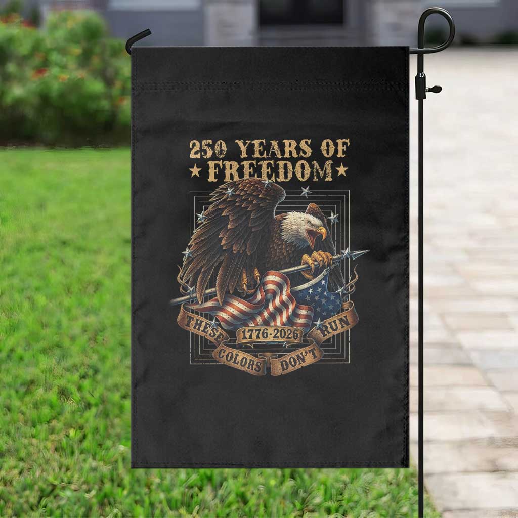 250th American Anniversary Garden Flag 250 Years Of Freedom Independence American Flag TS11 Print Your Wear