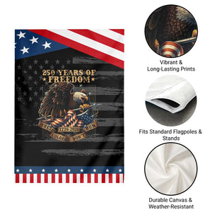 250th American Anniversary Garden Flag 250 Years Of Freedom Independence American Flag TS11 Print Your Wear