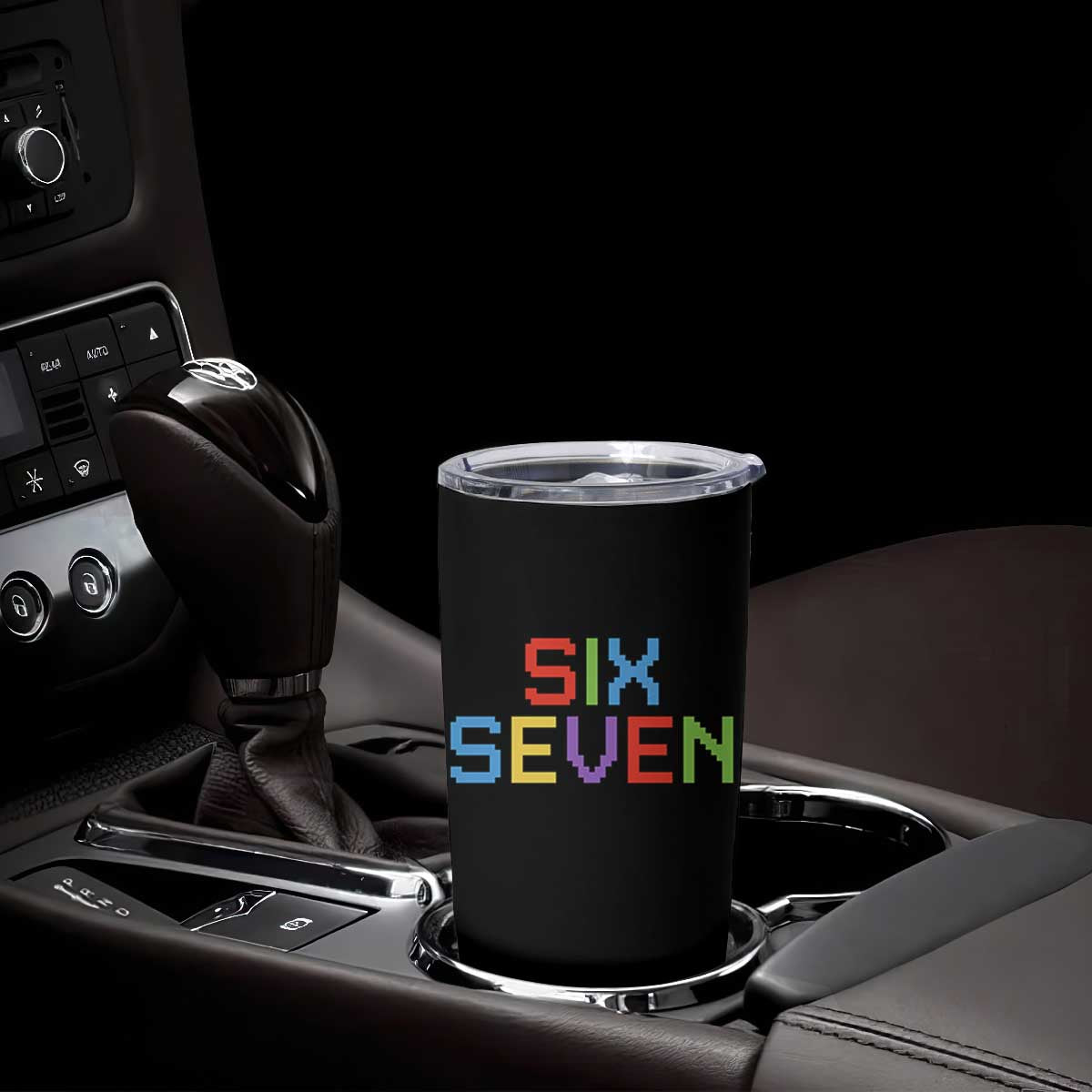 Six Seven Meme Pixel 67 Gen Alpha Meme Tumbler Cup TS11 Print Your Wear