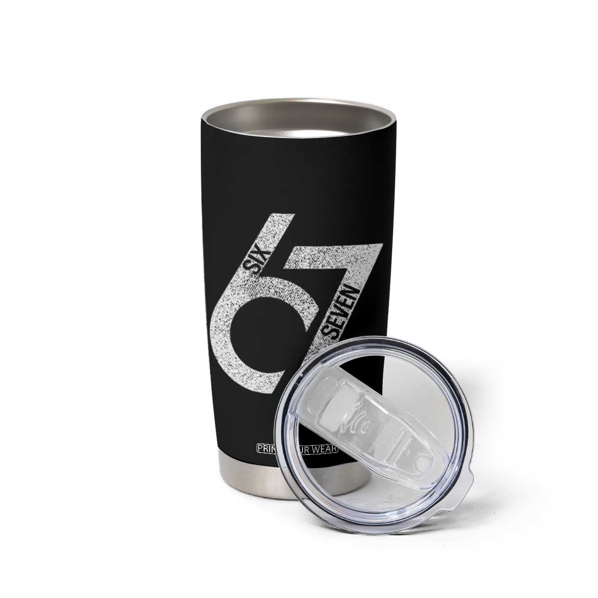 Funny Six Seven 67 Meme Gen Alpha Slang Tumbler Cup TS11 Print Your Wear