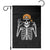 Funny Six Seven 67 Skeleton Gen Alpha Halloween Meme Garden Flag TS11 Black Print Your Wear