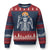 Funny Six Seven 67 Skeleton Gen Alpha Halloween Meme Ugly Christmas Sweater - Print Your Wear