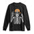 Funny Six Seven 67 Skeleton Gen Alpha Halloween Meme Long Sleeve Shirt TS11 Black Print Your Wear