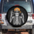 Funny Six Seven 67 Skeleton Gen Alpha Halloween Meme Spare Tire Cover TS11 No hole Black Print Your Wear