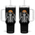 Funny Six Seven 67 Skeleton Gen Alpha Halloween Meme Tumbler With Handle TS11 One Size: 40 oz Black Print Your Wear