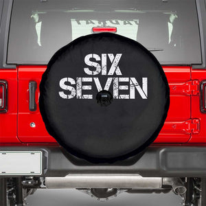 Six Seven Meme Vintage 67 Gen Alpha Meme Spare Tire Cover TS11 Black Print Your Wear