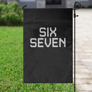 Six Seven Meme Pixel 67 Gen Alpha Internet Joke Garden Flag TS11 Print Your Wear