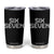 Six Seven Meme Pixel 67 Gen Alpha Internet Joke Tumbler Cup TS11 Black Print Your Wear