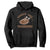 Thanksgiving Football Hoodie Turkey And Touchdowns Vintage American Football TS11 Black Print Your Wear