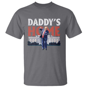 Funny Daddy's Home T Shirt Trump Dance The 47th US President TS11 Charcoal Print Your Wear