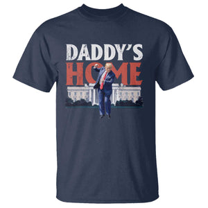 Funny Daddy's Home T Shirt Trump Dance The 47th US President TS11 Navy Print Your Wear