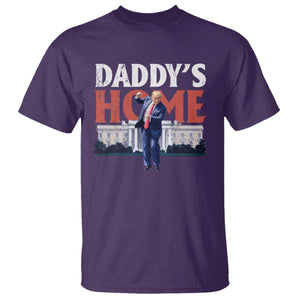 Funny Daddy's Home T Shirt Trump Dance The 47th US President TS11 Purple Print Your Wear