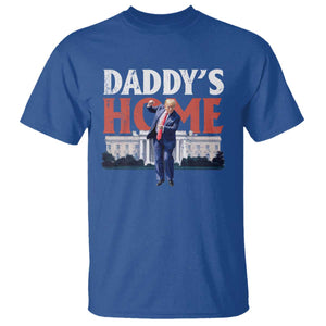 Funny Daddy's Home T Shirt Trump Dance The 47th US President TS11 Royal Blue Print Your Wear