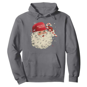 Funny Trump Santa Christmas Hoodie Make Christmas Great Again TS11 Charcoal Print Your Wear