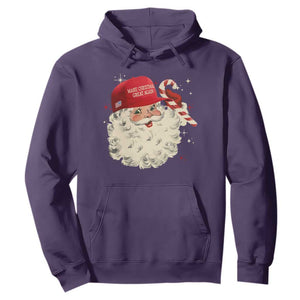 Funny Trump Santa Christmas Hoodie Make Christmas Great Again TS11 Purple Print Your Wear