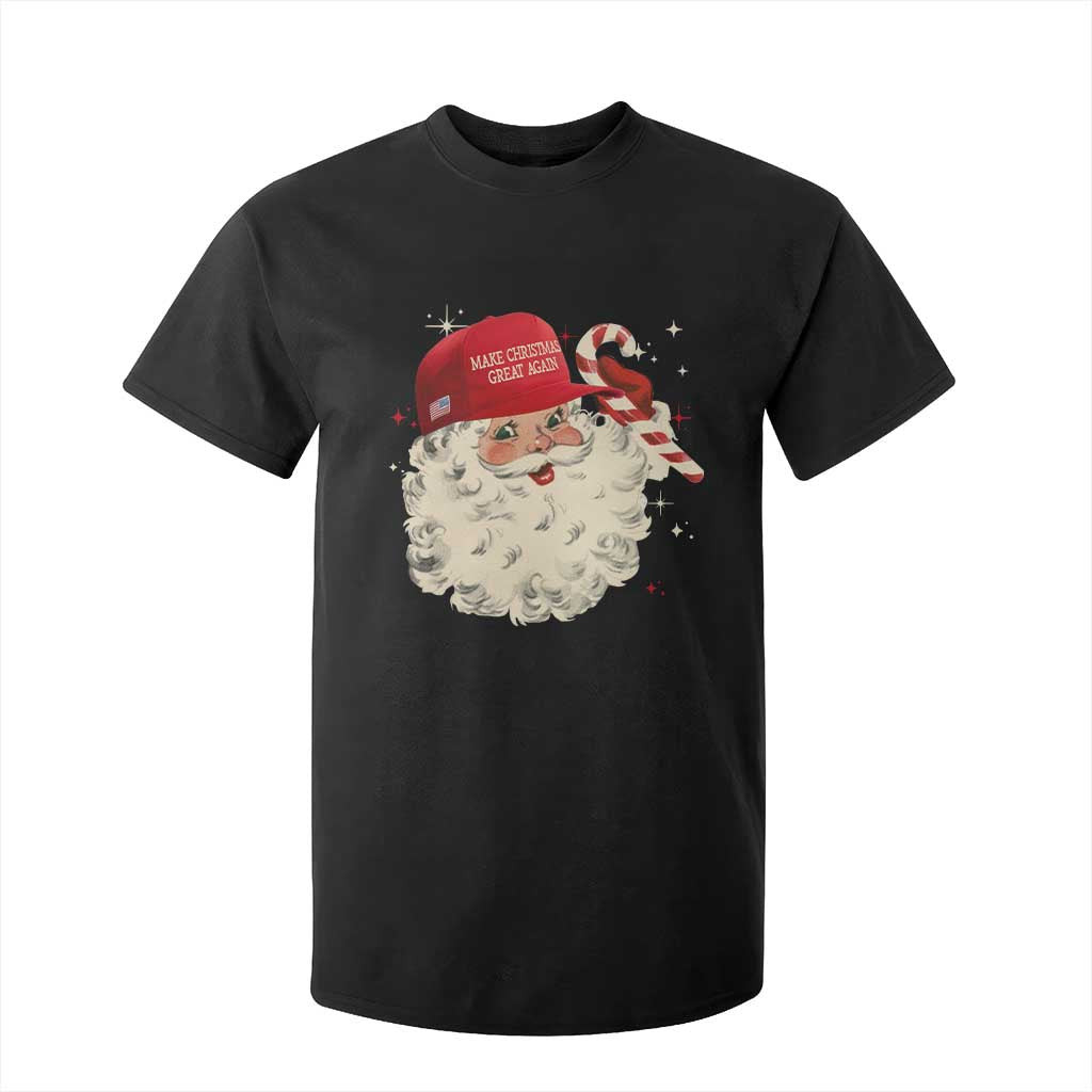 Funny Trump Santa Christmas T Shirt For Kid Make Christmas Great Again TS11 Black Print Your Wear