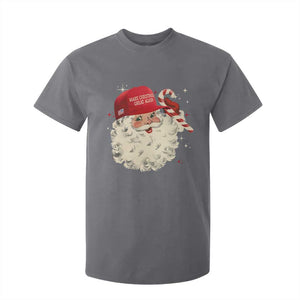 Funny Trump Santa Christmas T Shirt For Kid Make Christmas Great Again TS11 Charcoal Print Your Wear