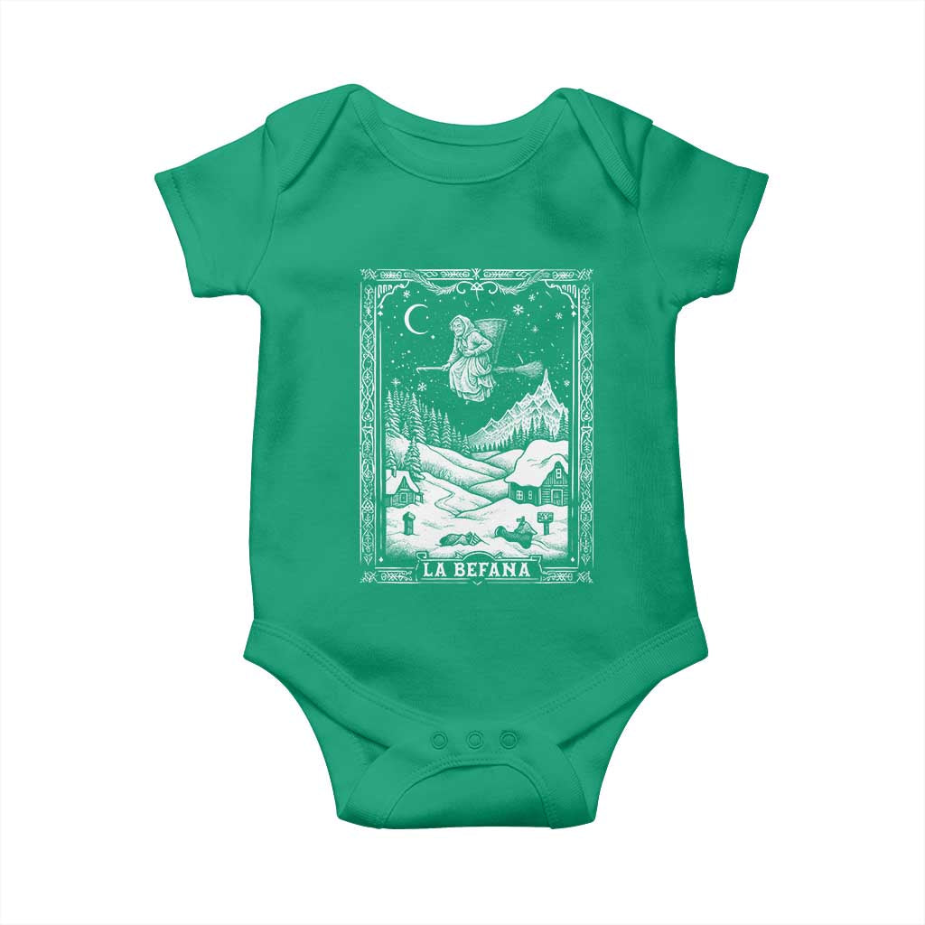 Italian Christmas La Befana Baby Onesie Buon Befana Folklore Xmas Witch TS11 Irish Green Print Your Wear
