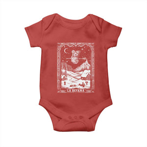 Italian Christmas La Befana Baby Onesie Buon Befana Folklore Xmas Witch TS11 Red Print Your Wear