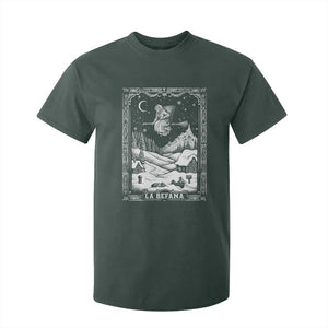 Italian Christmas La Befana T Shirt For Kid Buon Befana Folklore Xmas Witch TS11 Dark Forest Green Print Your Wear