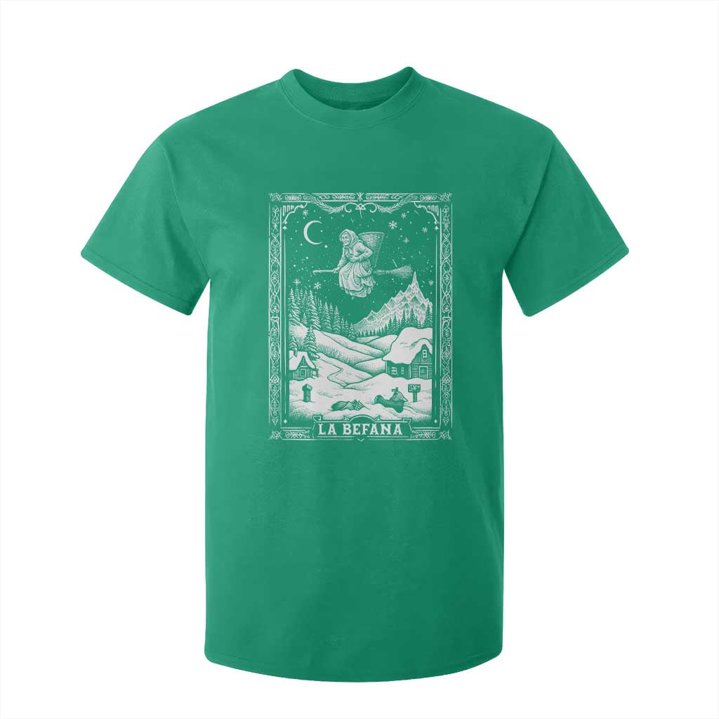 Italian Christmas La Befana T Shirt For Kid Buon Befana Folklore Xmas Witch TS11 Irish Green Print Your Wear