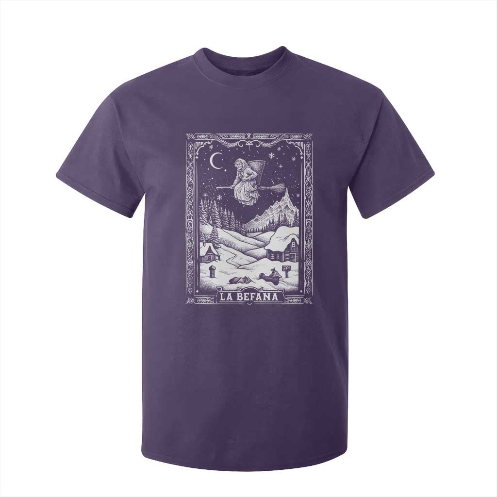 Italian Christmas La Befana T Shirt For Kid Buon Befana Folklore Xmas Witch TS11 Purple Print Your Wear