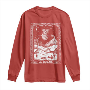Italian Christmas La Befana Long Sleeve Shirt Buon Befana Folklore Xmas Witch TS11 Red Print Your Wear