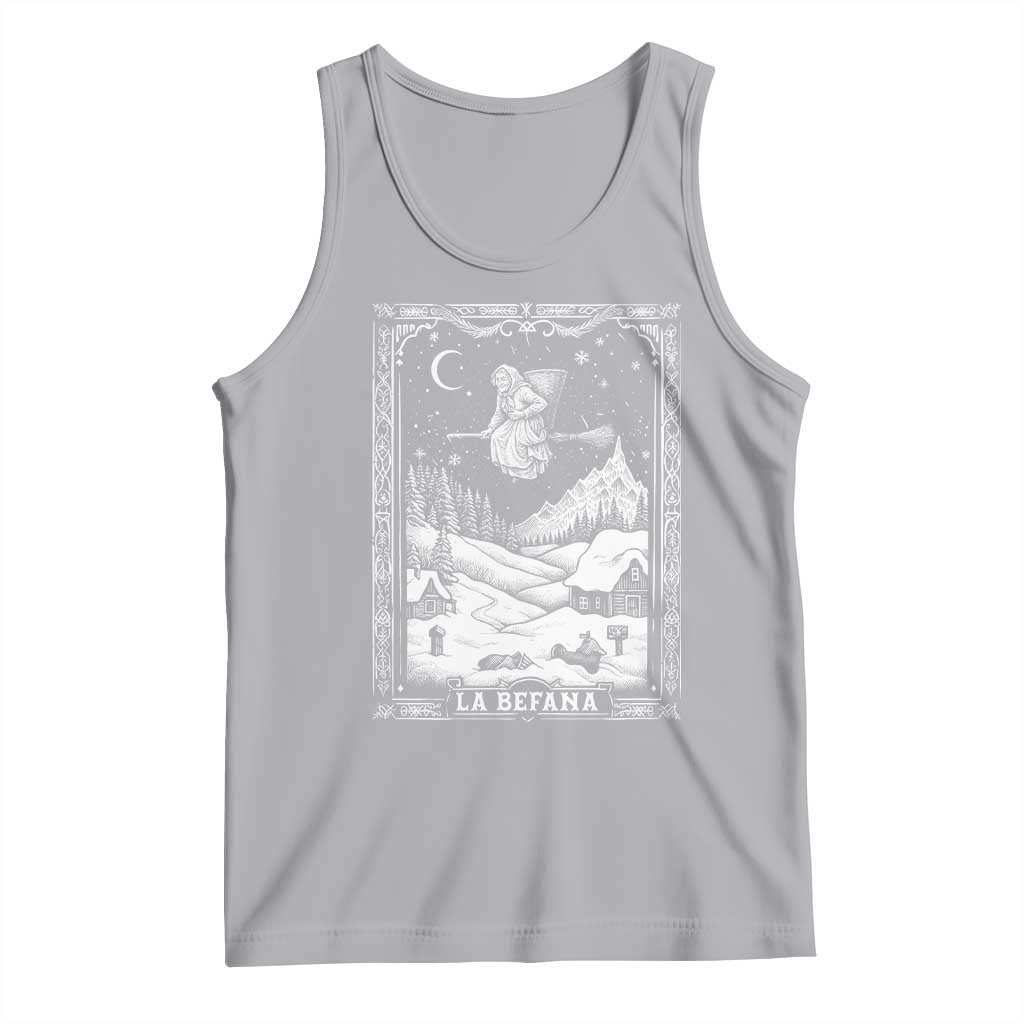 Italian Christmas La Befana Tank Top Buon Befana Folklore Xmas Witch TS11 Athletic Heather Print Your Wear