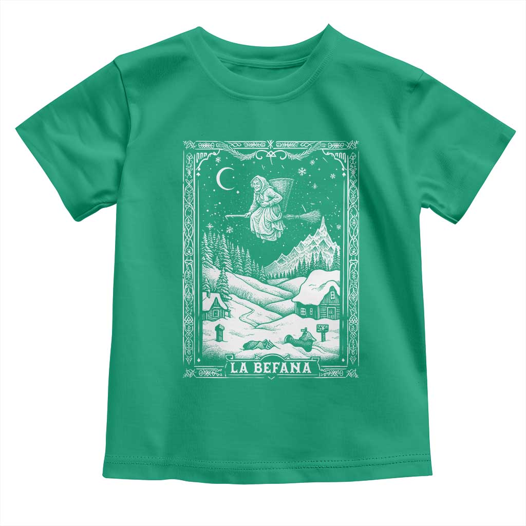Italian Christmas La Befana Toddler T Shirt Buon Befana Folklore Xmas Witch TS11 Irish Green Print Your Wear