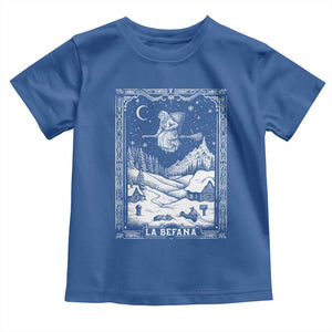 Italian Christmas La Befana Toddler T Shirt Buon Befana Folklore Xmas Witch TS11 Royal Blue Print Your Wear