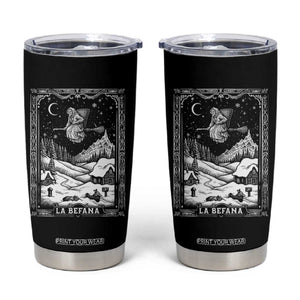 Italian Christmas La Befana Tumbler Cup Buon Befana Folklore Xmas Witch TS11 Black Print Your Wear