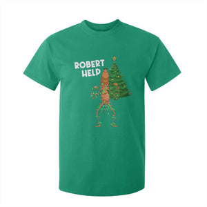 Funny Marcus The Worm Christmas T Shirt For Kid Robert Help Xmas Tree TS11 Irish Green Print Your Wear