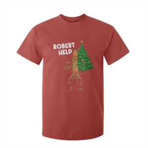 Funny Marcus The Worm Christmas T Shirt For Kid Robert Help Xmas Tree TS11 Red Print Your Wear