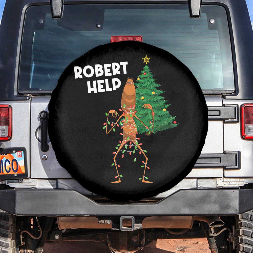 Funny Marcus The Worm Christmas Spare Tire Cover Robert Help Xmas Tree TS11 No hole Black Print Your Wear