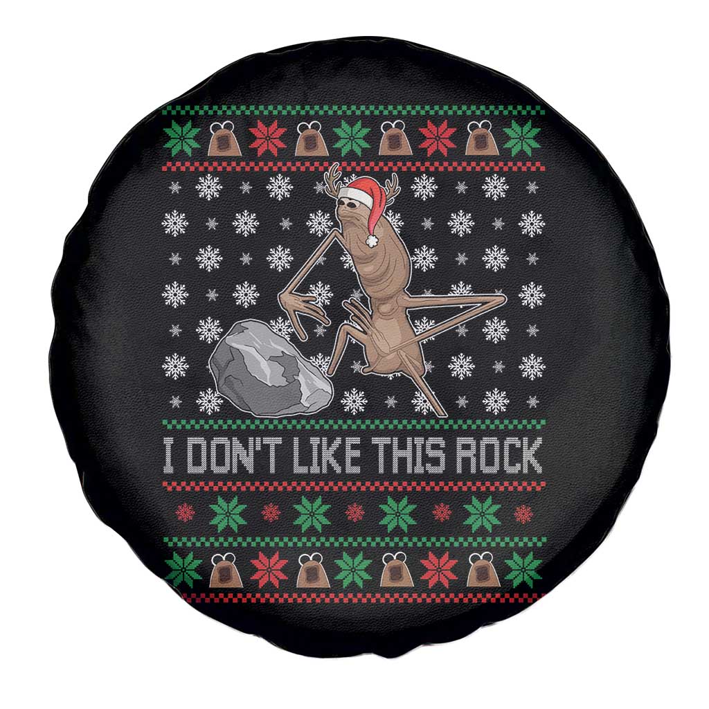 Funny Marcus The Worm Christmas Spare Tire Cover I Dont Like This Rock Xmas Holiday TS11 Print Your Wear