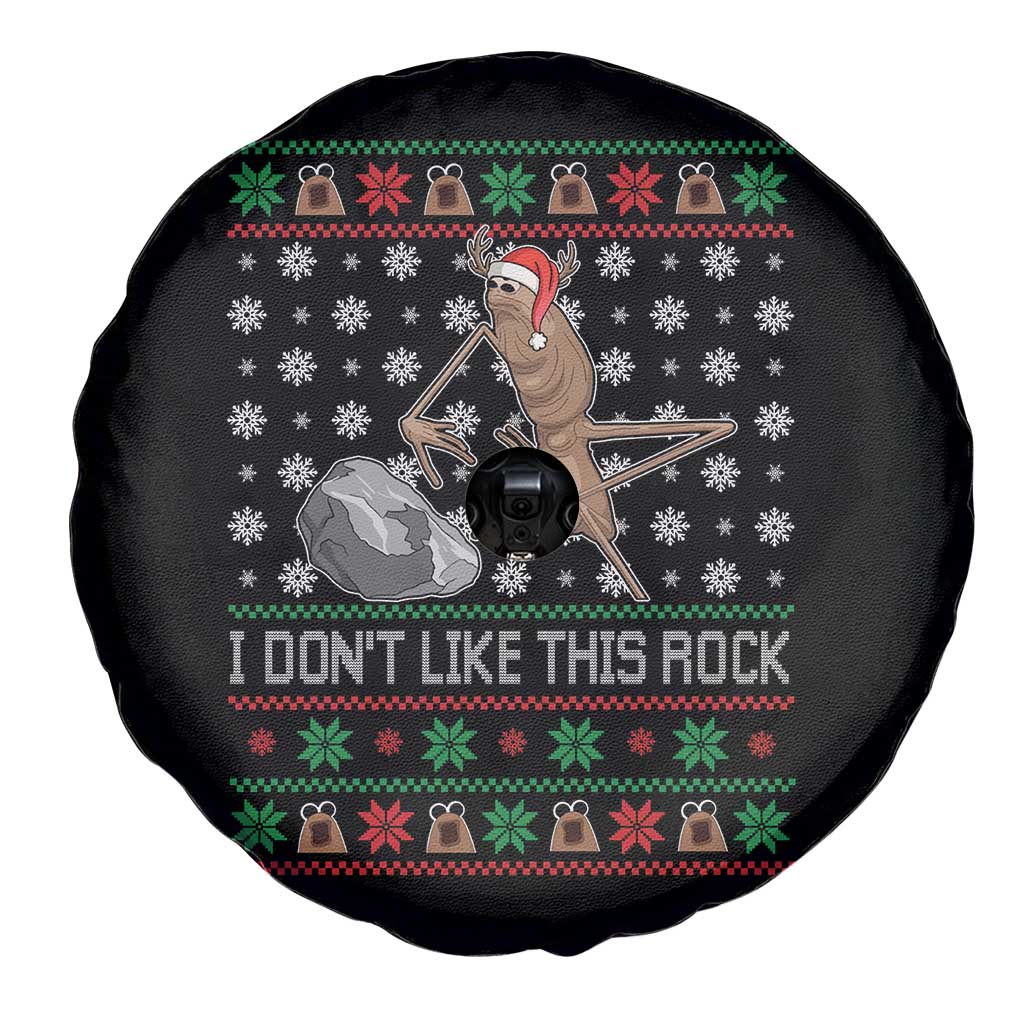 Funny Marcus The Worm Christmas Spare Tire Cover I Dont Like This Rock Xmas Holiday TS11 Print Your Wear