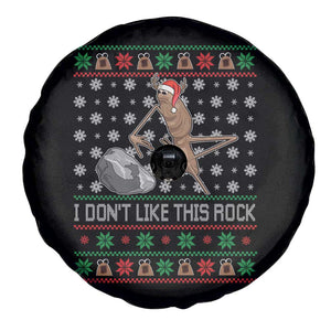 Funny Marcus The Worm Christmas Spare Tire Cover I Dont Like This Rock Xmas Holiday TS11 Print Your Wear