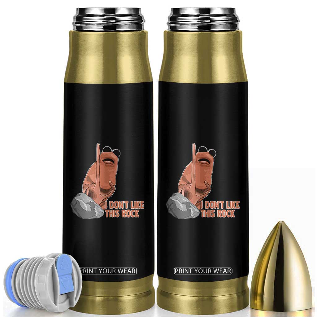 Funny Marcus The Worm Bullet Tumbler I Dont Like This Rock Meme TS11 Black Print Your Wear
