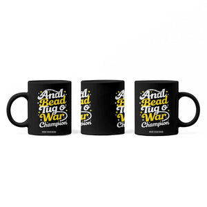 Funny Anal Bead Tug O War Coffee Mug Inappropriate Adult Humor Weird Cringe TS11 Print Your Wear